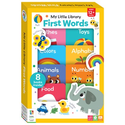 Building Blocks My Little Library First Words, Hinkler - Gebonden - 9781488970207