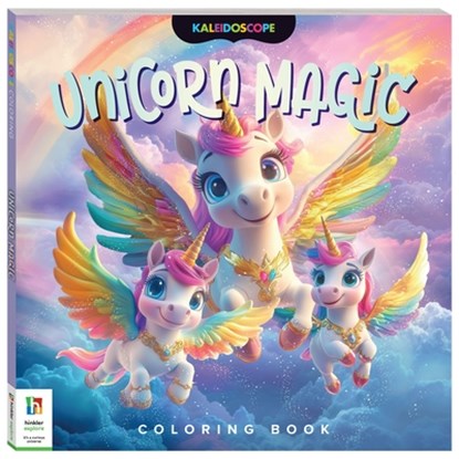Kaleidoscope Coloring Book: Unicorn Magic, Hinkler - Paperback - 9781488972195