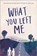 What You Left Me, Bridget Morrissey - Paperback - 9781492655510