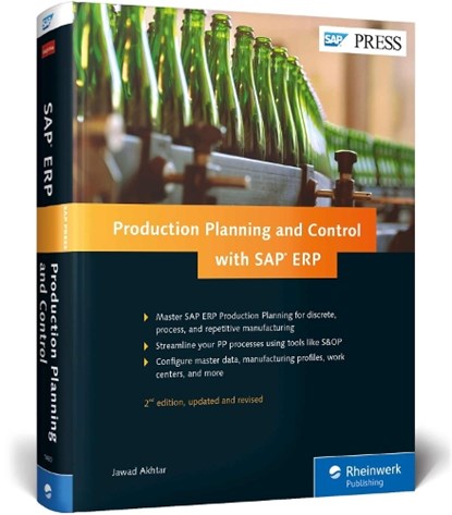 Production Planning and Control with SAP ERP, Jawad Akhtar - Gebonden - 9781493214303
