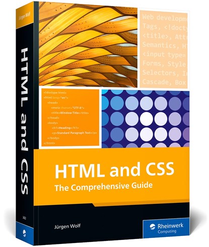 HTML and CSS, Jürgen Wolf - Paperback - 9781493224227
