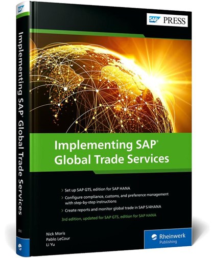 Implementing SAP Global Trade Services, Nick Moris ; Pablo Lecour ; Li Yu - Gebonden - 9781493225057