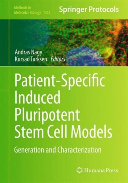 Patient-Specific Induced Pluripotent Stem Cell Models, niet bekend - Gebonden - 9781493930333
