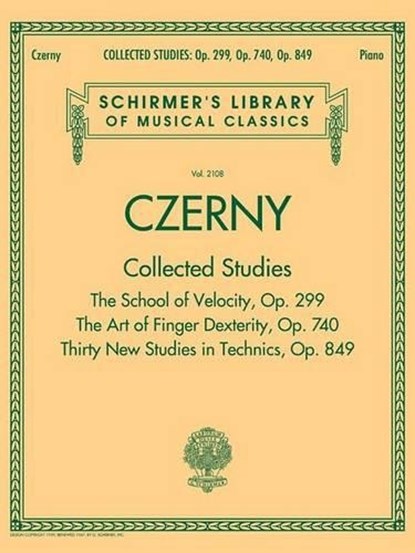 CZERNY COLL STUDIES - OP 299 O, Carl Czerny - Gebonden - 9781495004261