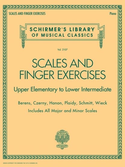 Scales and Finger Exercises, Hal Leonard Publishing Corporation - Gebonden - 9781495005473
