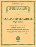 COLLECTED VOCALISES CONCONE LUTGEN SIEBER VACCAI HIGH VOICE BOOK | Hal Leonard Publishing Corporation | 