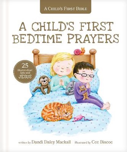 A Child's First Bedtime Prayers: 25 Heart-To-Heart Talks with Jesus, Dandi Daley Mackall - Gebonden - 9781496454218