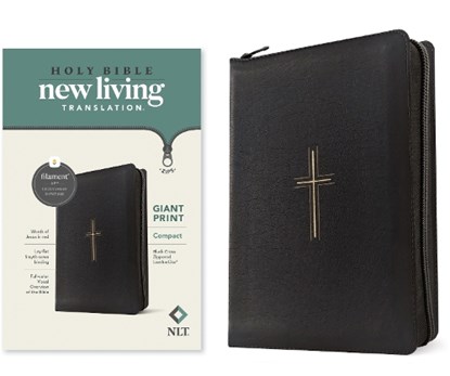 New Living Translation: NLT Compact Giant Print Zipper Bible, New Living Translation - Gebonden - 9781496486738