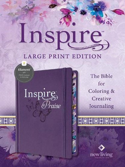 Inspire Praise Bible Large Print NLT, Filament Enabled, New Living Translation - Gebonden - 9781496487896