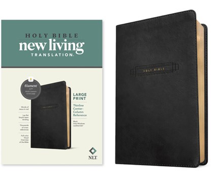 NLT Large Print Thinline Center-Column Reference Bible, New Living Translation - Gebonden - 9781496489944