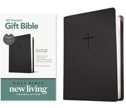 Premium Gift Bible Nlt, Filament Enabled (Leatherlike, Classic Black, Red Letter), Tyndale - Gebonden - 9781496490773