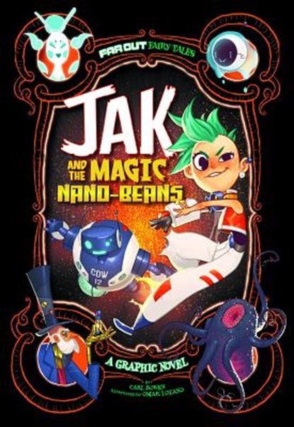 Jak and the Magic Nano-Beans: A Graphic Novel, Carl Bowen - Gebonden - 9781496525109