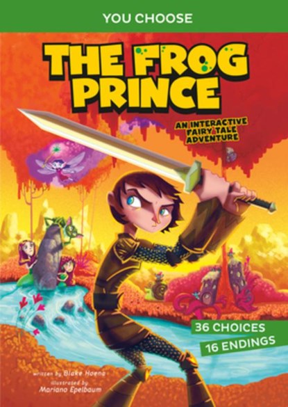 The Frog Prince: An Interactive Fairy Tale Adventure, Blake Hoena - Paperback - 9781496658128