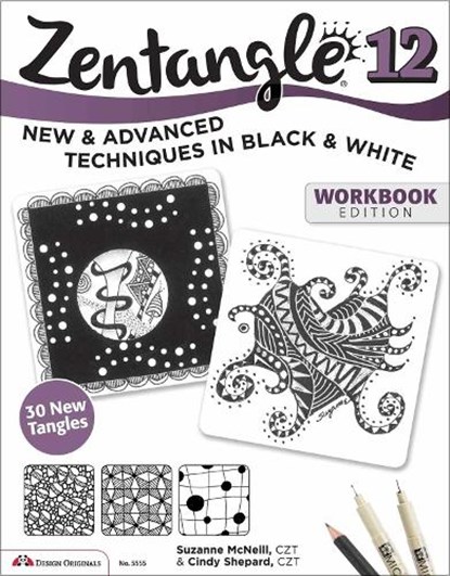 Zentangle 12, Workbook Edition, Suzanne McNeill ; Cindy Shepard - Paperback - 9781497200203