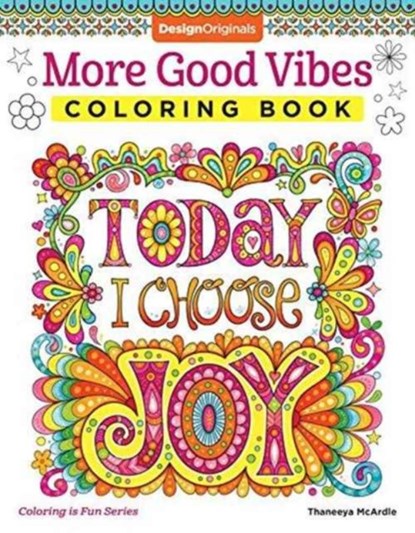More Good Vibes Coloring Book, Thaneeya McArdle - Paperback - 9781497202061
