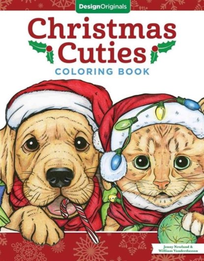 Christmas Cuties Coloring Book, Jenny Newland ; William Vanderdasson - Paperback - 9781497202283
