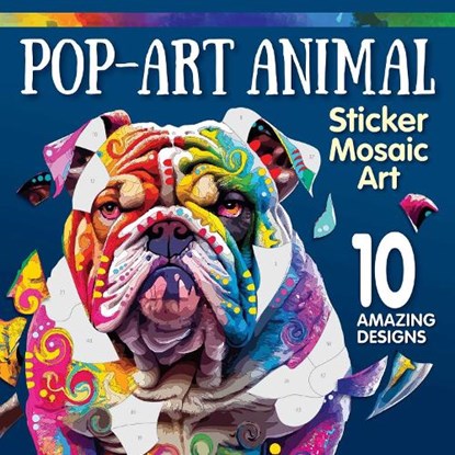 Pop-Art Animal Sticker Mosaic Art, Dean Russo - Paperback - 9781497207097