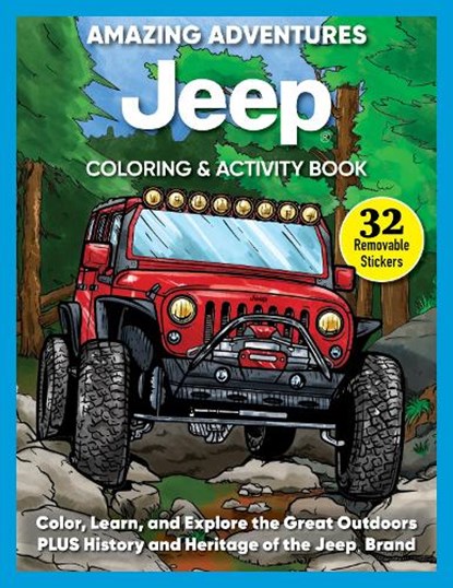 Amazing Adventures Jeep® Coloring & Activity Book, D.L. Miller - Paperback - 9781497207578