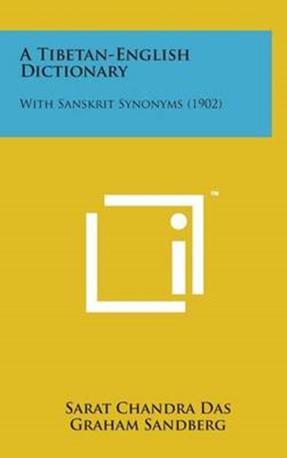 Tibetan-English Dictionary, DAS,  Sarat Chandra - Gebonden - 9781498137201