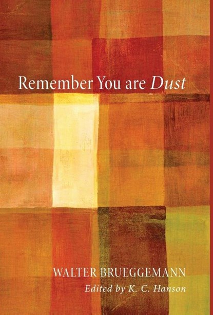 Remember You Are Dust, Walter (Columbia Theological Seminary) Brueggemann - Gebonden - 9781498214247