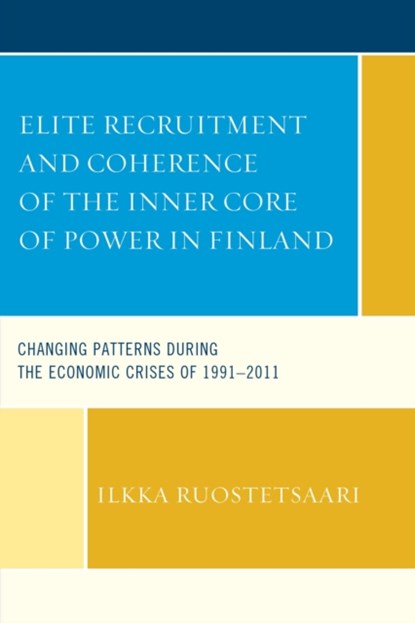 Elite Recruitment and Coherence of the Inner Core of Power in Finland, Ilkka Ruostetsaari - Gebonden - 9781498510295