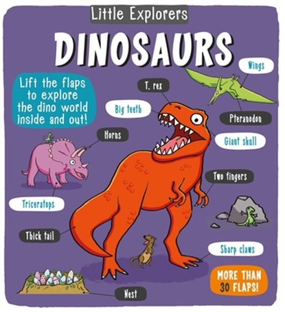 Little Explorers: Dinosaurs, Little Bee Books - Gebonden - 9781499804904