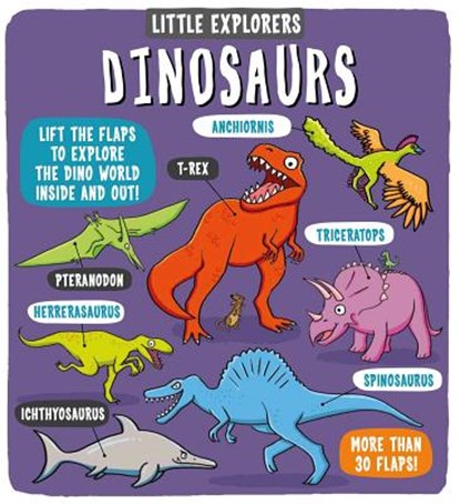 Little Explorers: Dinosaurs, Little Bee Books - Gebonden - 9781499804904