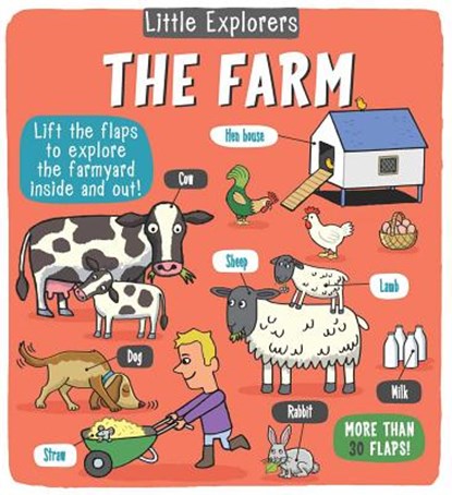 Little Explorers: The Farm, Little Bee Books - Gebonden - 9781499806878