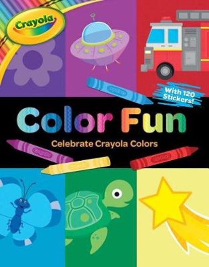 Crayola: Color Fun (a Crayola Coloring Sticker Activity Book for Kids), Buzzpop - Paperback - 9781499809107