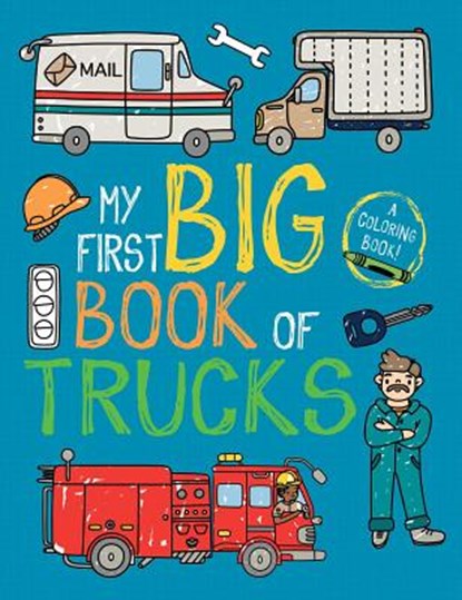 My First Big Book of Trucks, Little Bee Books - Paperback - 9781499809145