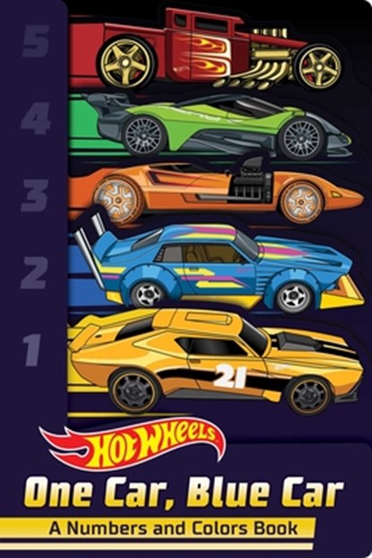 Hot Wheels: One Car, Blue Car: A Numbers and Colors Book (a Mattel Hot Wheels Shaped Novelty Board Book for Toddlers), Buzzpop - Gebonden - 9781499818666
