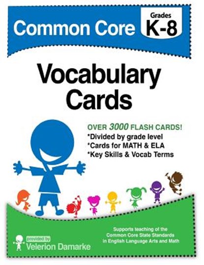 Common Core Vocabulary Cards, Andrew Frinkle - Paperback - 9781500674878