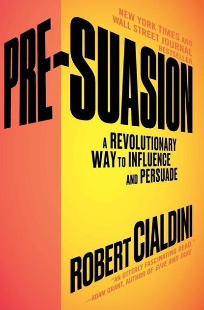 Pre-Suasion, Robert Cialdini - Paperback - 9781501109805