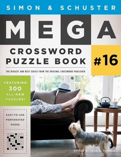 Simon & Schuster Mega Crossword Puzzle Book #16, John M. Samson - Paperback - 9781501138010