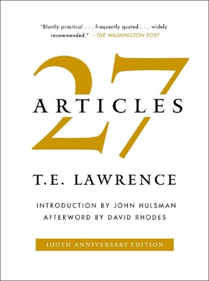 27 Articles, T. E. Lawrence - Gebonden - 9781501182006