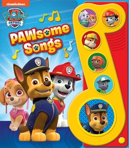 Nickelodeon PAW Patrol: PAWsome Songs Sound Book, PI Kids - Gebonden - 9781503705203