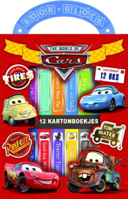 Disney Cars – Mijn eerste Bibliotheek, Rikky Schrever - Gebonden - 9781503725843