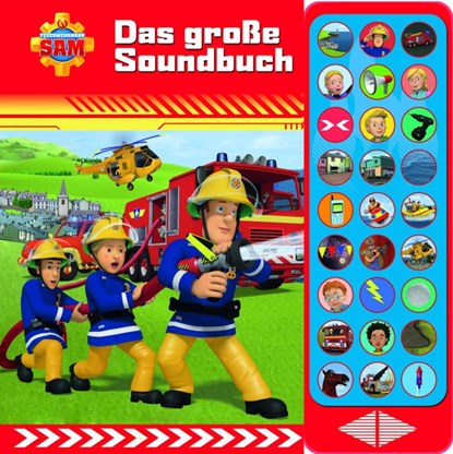 Feuerwehrmann Sam - Das große Soundbuch - 27-Button-Soundbuch mit 24 Seiten für Kinder ab 3 Jahren, niet bekend - Gebonden - 9781503742970