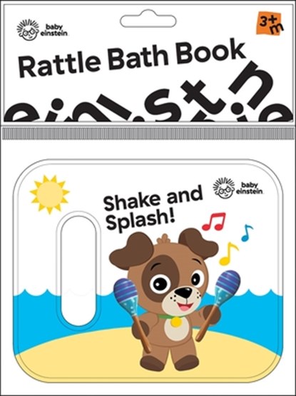 Baby Einstein: Shake and Splash! Rattle Bath Book, Pi Kids - Paperback - 9781503755680