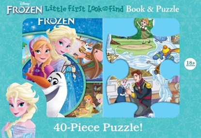 Frozen Little My First Look & Find Shaped Puzzle, P I Kids - Gebonden - 9781503755901