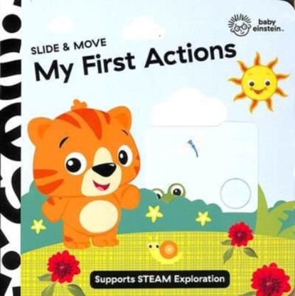 Baby Einstein Slide & Move My First Actions Novelty Board Book, P I Kids - Gebonden - 9781503758933