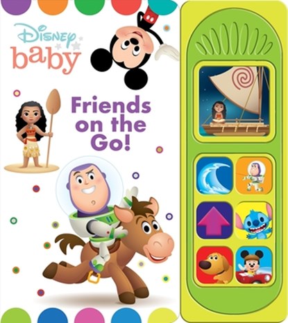 Disney Baby: Friends on the Go! Sound Book, PI Kids - Gebonden - 9781503765139