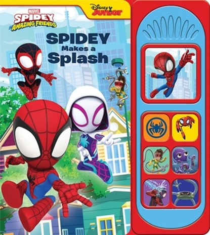 Disney Junior Marvel Spidey Makes A Splash Sound Book, P I Kids - Gebonden - 9781503767591