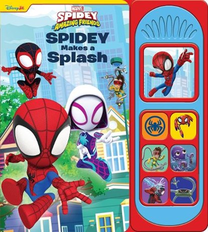 Disney Junior Marvel Spidey and His Amazing Friends: Spidey Makes a Splash Sound Book, PI Kids - Gebonden - 9781503767591