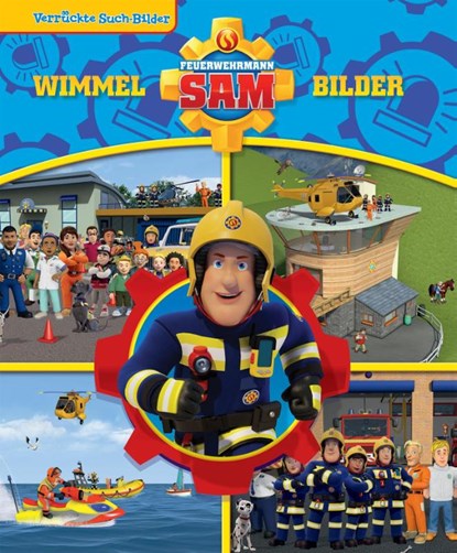 Feuerwehrmann Sam - Verrückte Such-Bilder - Wimmelbuch - Pappbilderbuch mit wattiertem Umschlag, Phoenix International Publications Germany GmbH - Paperback - 9781503770263