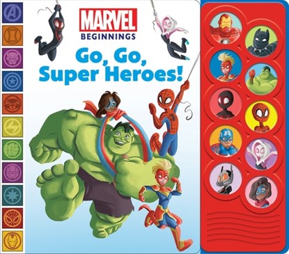 Marvel Beginnings Go Go Supernheroes Sound Listen & Learn, P I Kids - Gebonden - 9781503772434