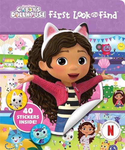 DreamWorks Gabby's Dollhouse: First Look and Find, Pi Kids - Gebonden - 9781503773431