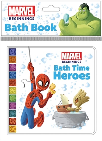 Marvel Beginnings: Bath Time Heroes Bath Book, Pi Kids - Gebonden - 9781503774308
