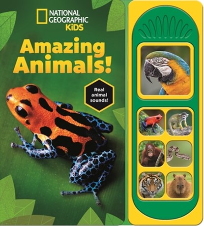 National Geographic Kids: Amazing Animals! Sound Book, Pi Kids - Gebonden - 9781503774940
