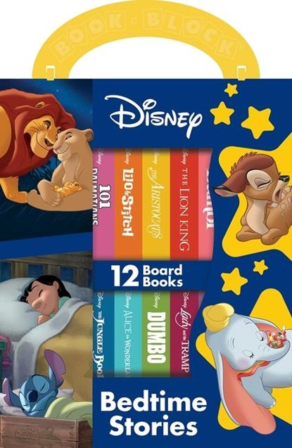 Disney Bedtime Stories 12 Board Book, P I Kids - Gebonden - 9781503775237